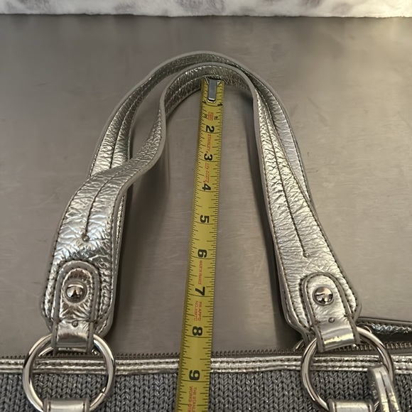 The Sak metallic knit shoulder bag purse - Picture 12 of 12